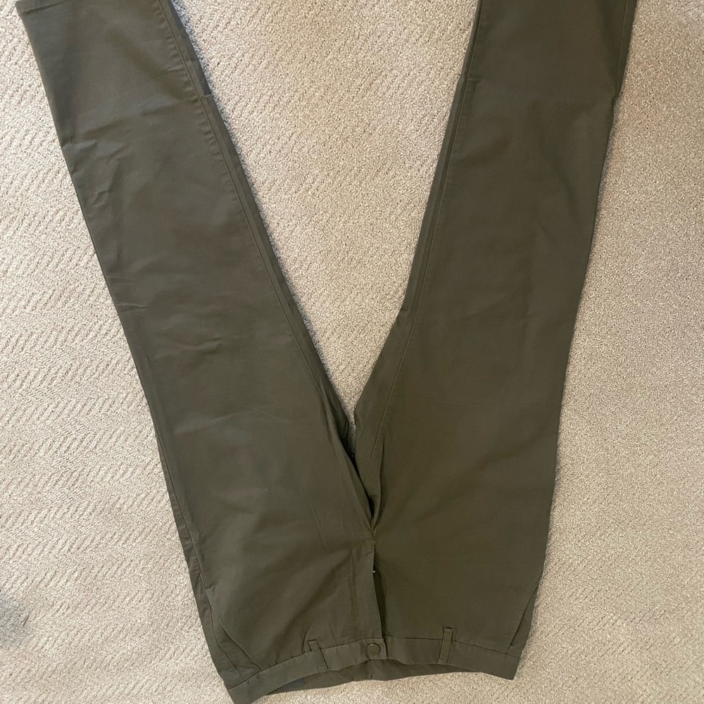 Bonobos Green Chinos Slim Straight-Leg